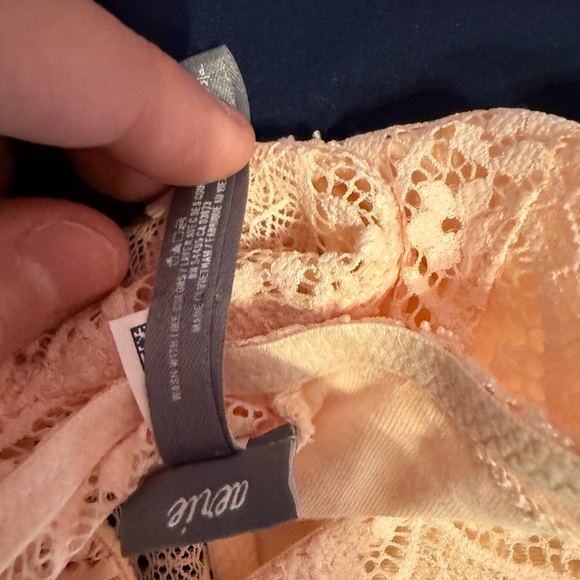 Aerie Lace Bandeau - Cream - Picture 3 of 4